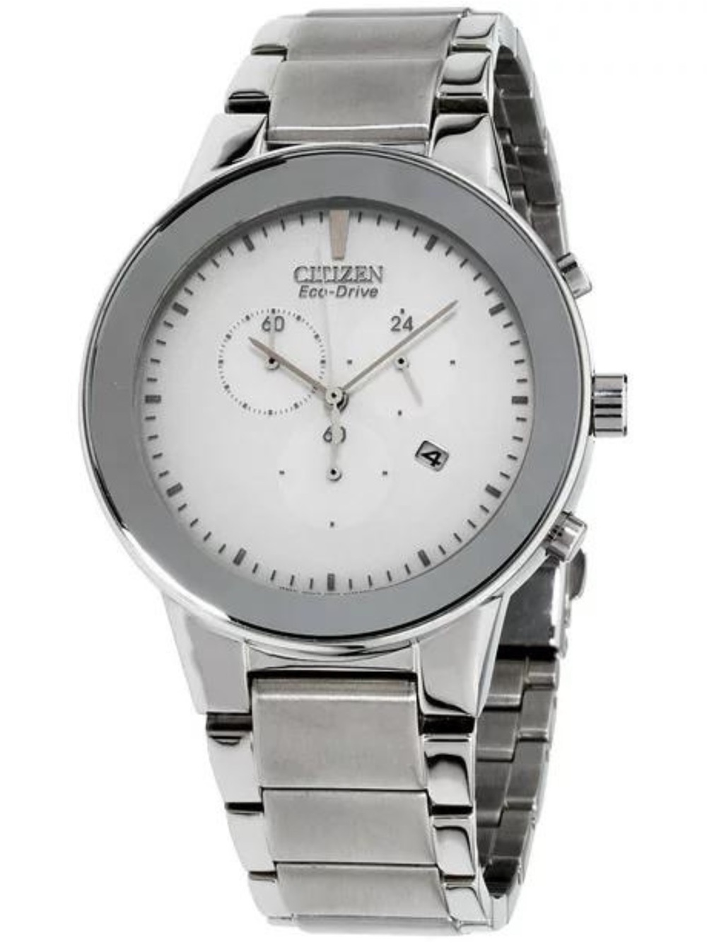 Citizen Men’s Eco Drive Axiom Stainless Steel Chronograph Watch